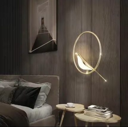 Led Bird Creative Art Design Pendant Light