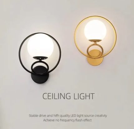 Modern Nordic Glass Wall Bracket Lights