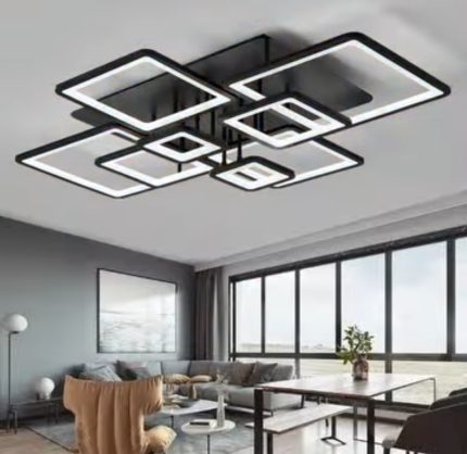 Modern Tricolor Chandelier Light