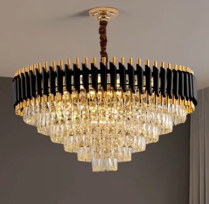 Modern Crystal Glass Chandelier 600mm