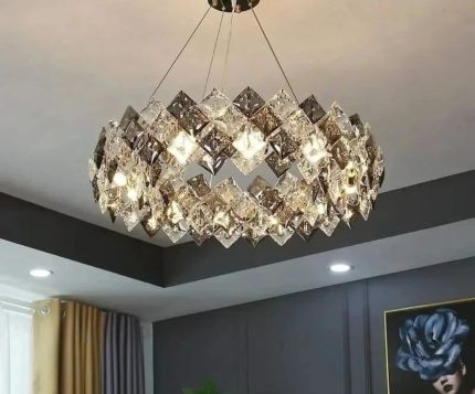 Crystal Glass Chandelier Light