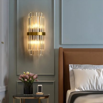 Modern Crystal Wall Bracket Light