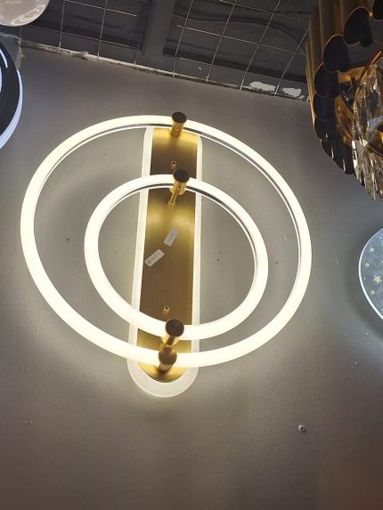 Modern LED Ceiling Chandelier Light Tricolor
