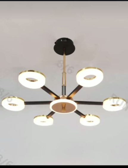 LED Tricolor Chandelier