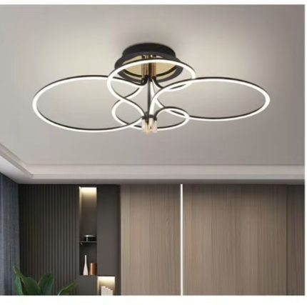 Modern LED Tricolor Chandelier Light