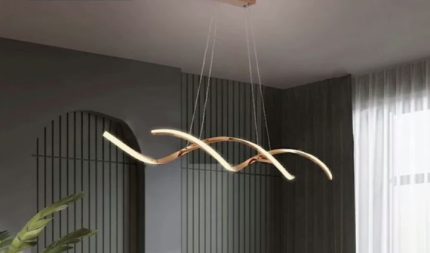 Modern LED Chandelier Tricolor