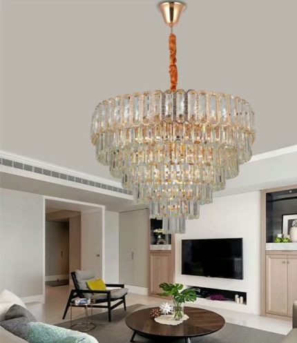 Modern, Elegant, Cozy Crystal Chandelier 500mm