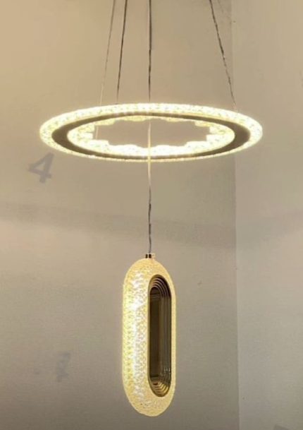 Modern LED Tricolor Mini-Chandelier Light