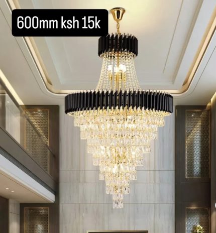 Modern LED Staircase Chandelier Droplight