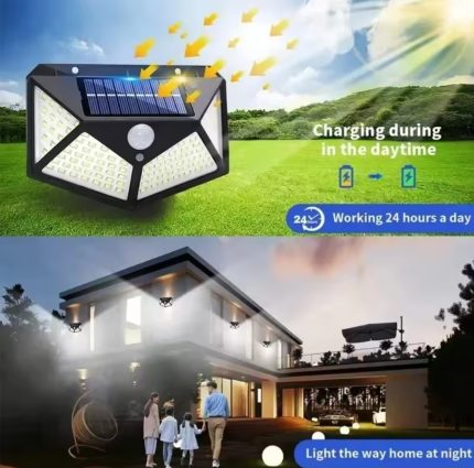 LED Solar Wall Light