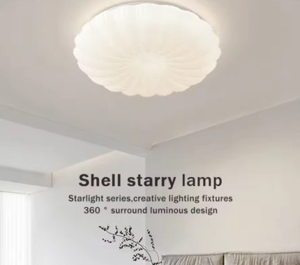 LED Shell Starry Ceiling Light