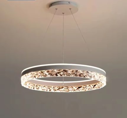 LED Minimalism Crystal Chandelier