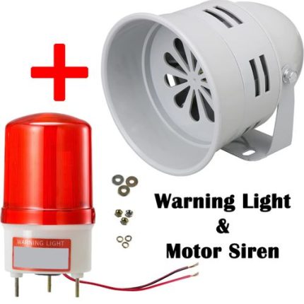 Warning Light and Motor Siren