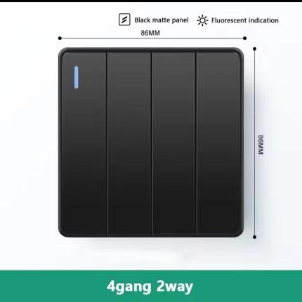 Modern VIP 4Gang Switch