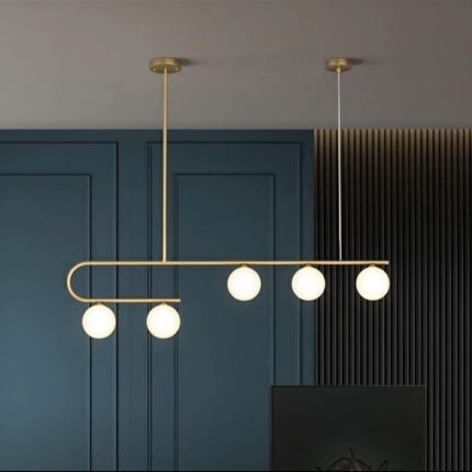 Modern Glass Ball Dining Chandelier