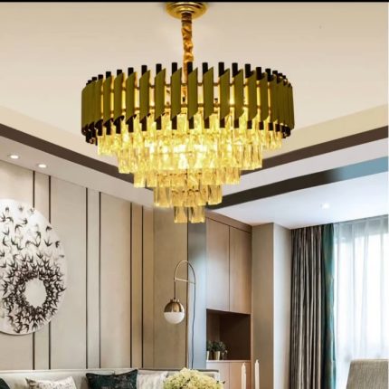 500mm Crystal Chandelier Light with Free Bulbs