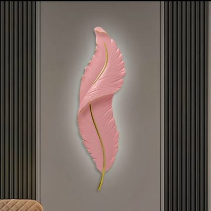 LED Feather Wall Light Tricolor