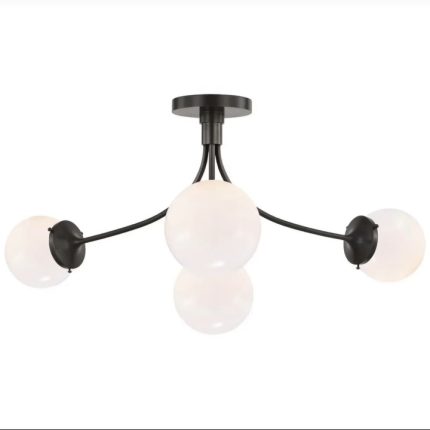 Nordic Glass Chandelier Light