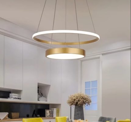 Modern Design LED Tricolor Chandelier