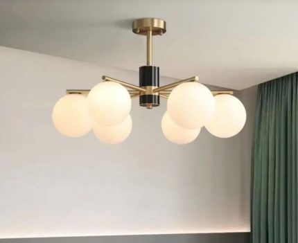 Nordic Glass Chandelier Light