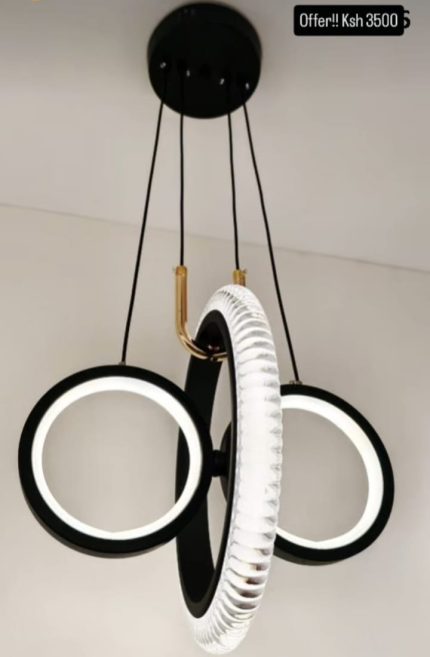 LED Mini ChandelierLlight With 3 Lighting Modes