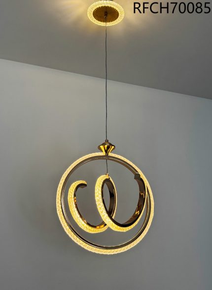 LED Mini-Chandelier Light With 3 Color Lighting Mode