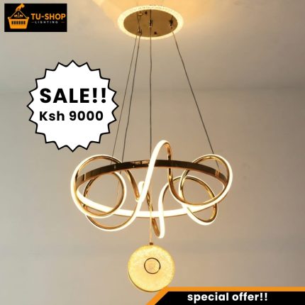 Modern LED Tricolor Chandelier