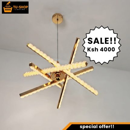 Modern LED 5 Arm Chandelier