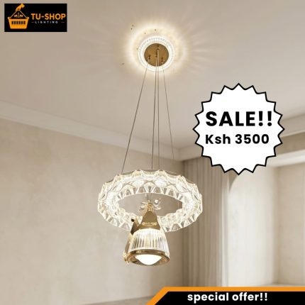 Modern LED Tricolor Chandelier