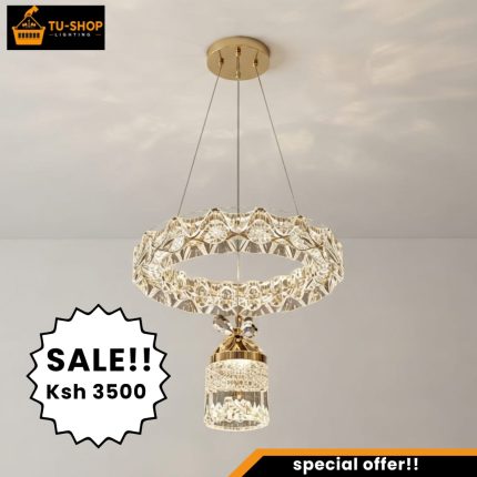 LED Tricolor Acrylic Chandelier