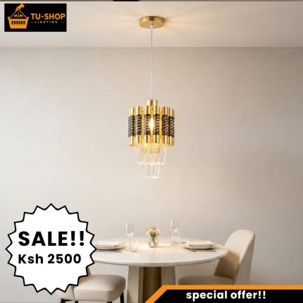 LED  Tricolor Crystal Mini Chandelier