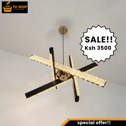 LED Tricolor 4 Arm Mini Chandelier