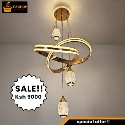 LED Tricolor Chandelier