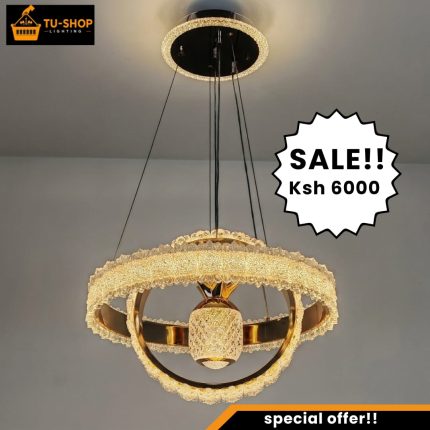 Tricolor  Acrylic Chandelier