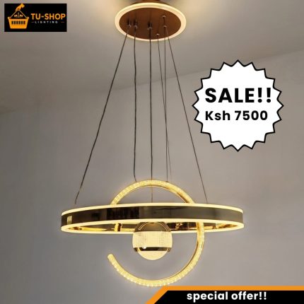 Modern LED Tricolor Chandelier