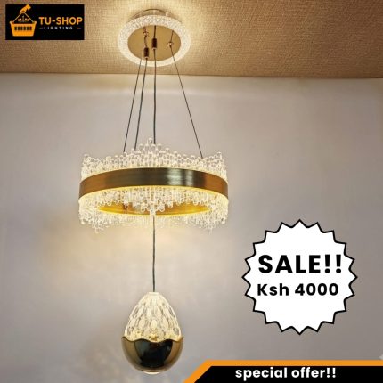 LED Tricolor Acrylic Mini Chandelier