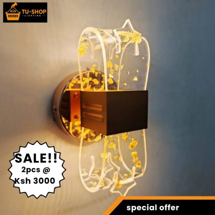 2 Pcs Modern LED Tricolor Bracket