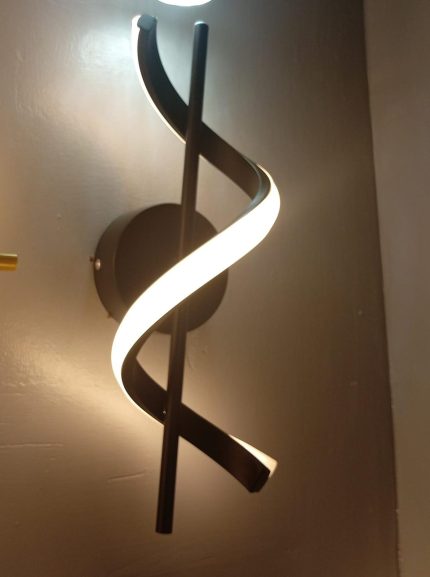 Spiral LED Wall Bracket