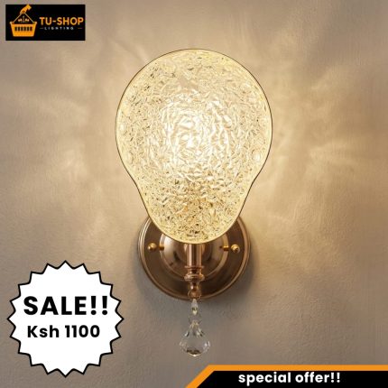 LED Tricolor Crystal Wall Bracket