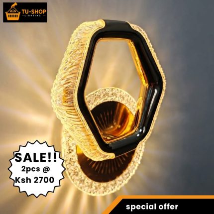 2pcs LED Tricolor Wall Bracket