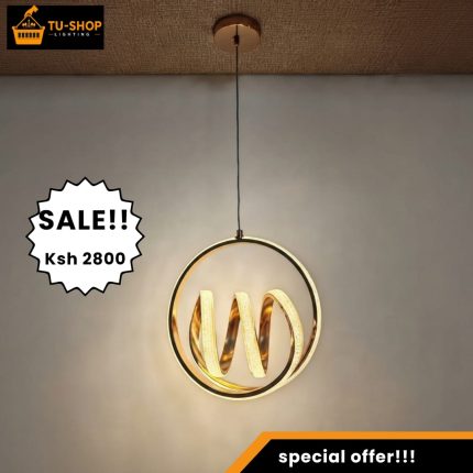 LED Tricolor Ring Pendant Light